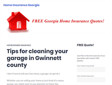 Tablet Screenshot of homeinsurancegeorgia.info